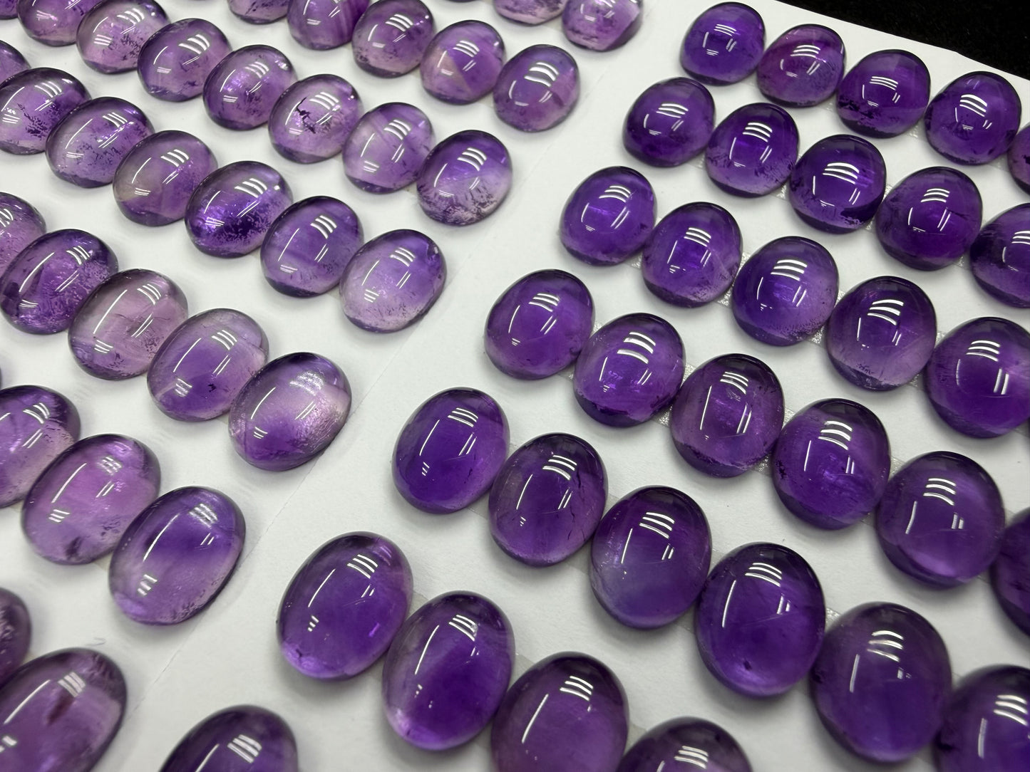 Amethyst Oval Cab 8x10mm