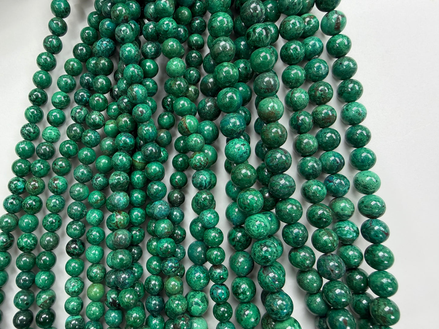 Chrysocolla Round Beads 6mm 8mm