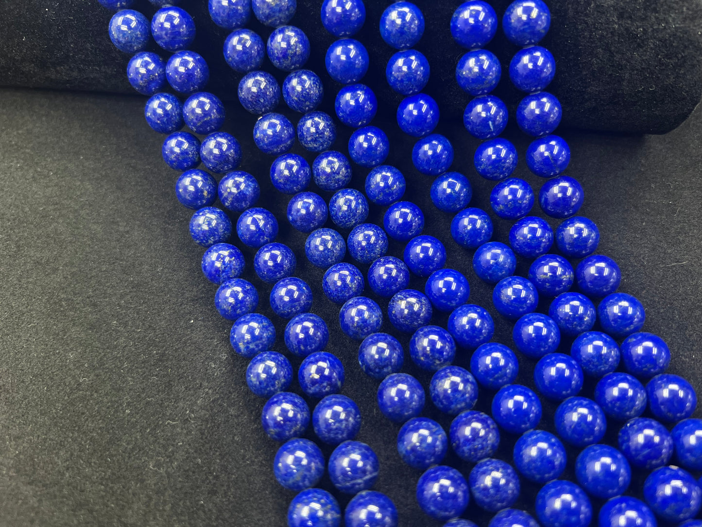 Lapis Round Beads Strand 10mm