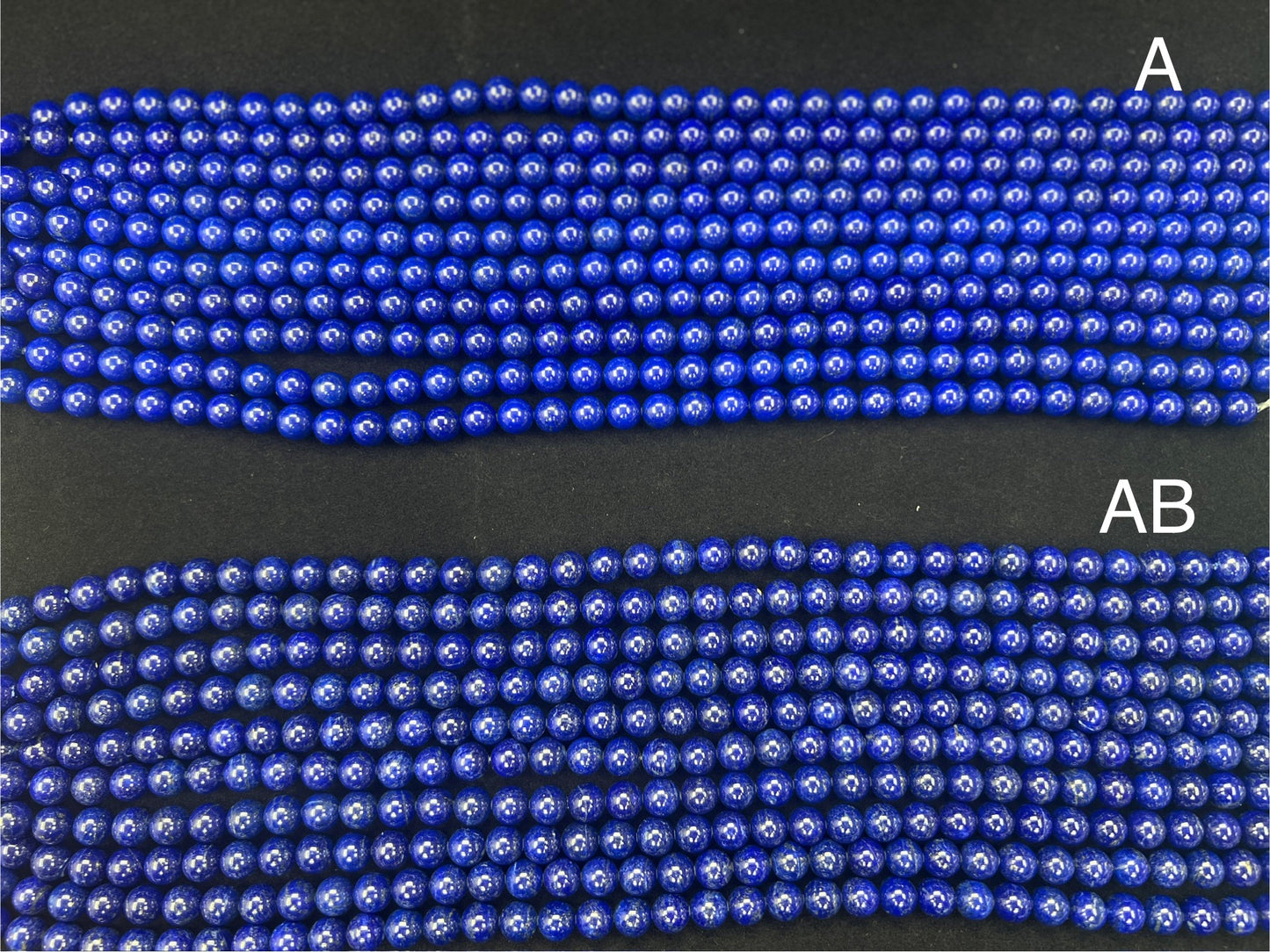 Lapis Round Beads Strand 10mm