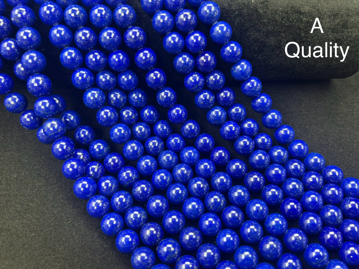 Lapis Round Beads Strand 10mm