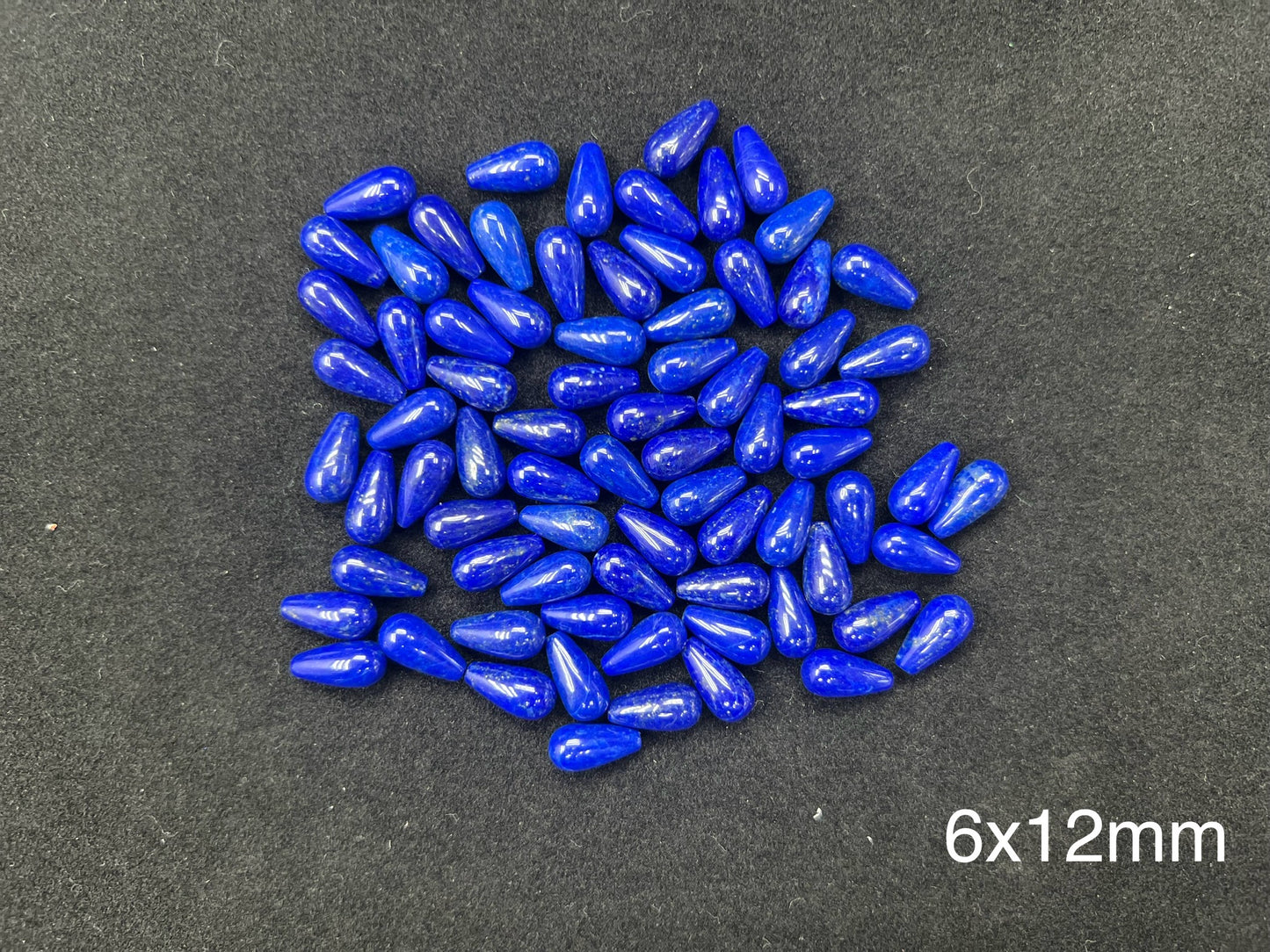 Lapis Teardrop Loose Piece 6x12mm - 10x20mm