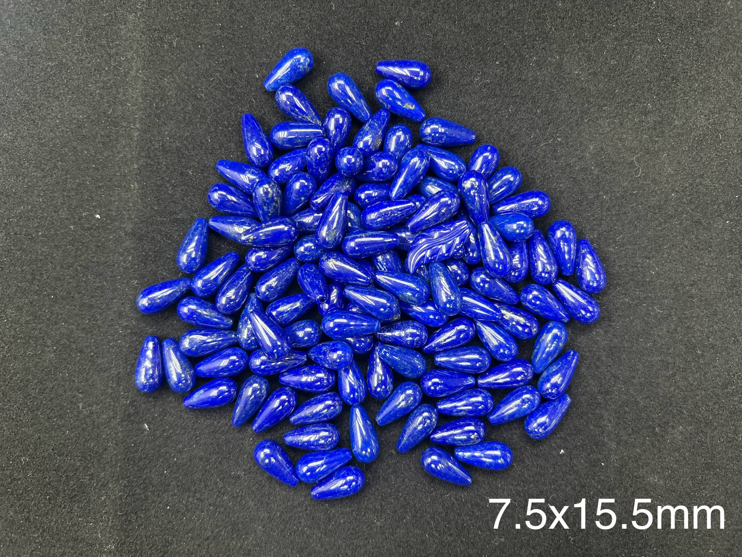 Lapis Teardrop Loose Piece 6x12mm - 10x20mm