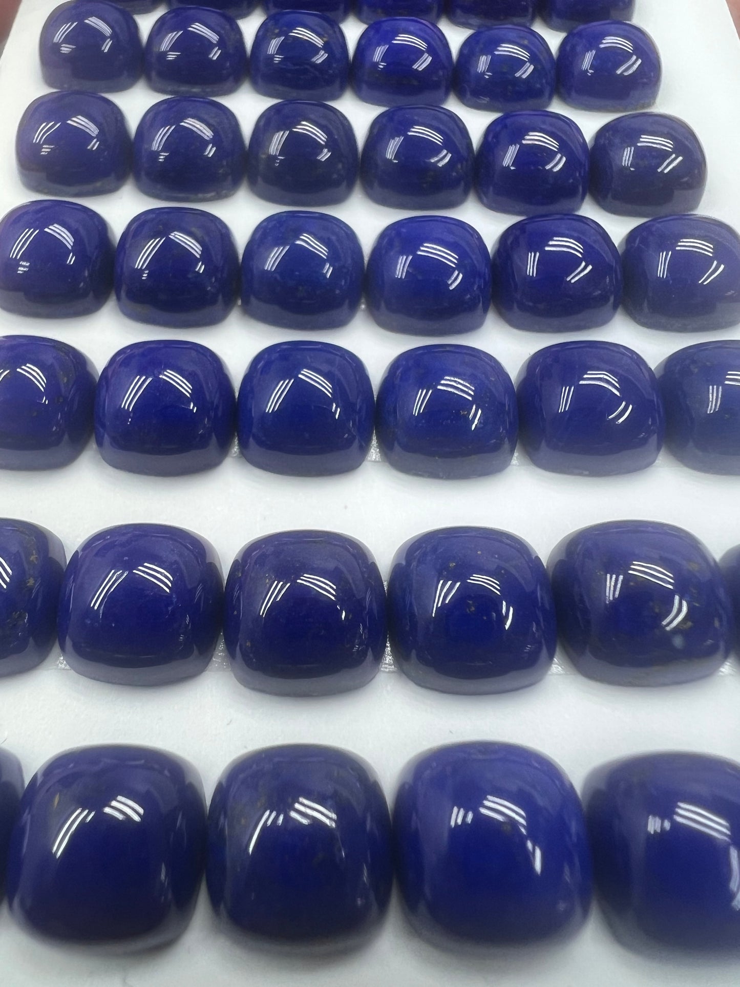 Lapis Cushion Cab 10mm Grade A