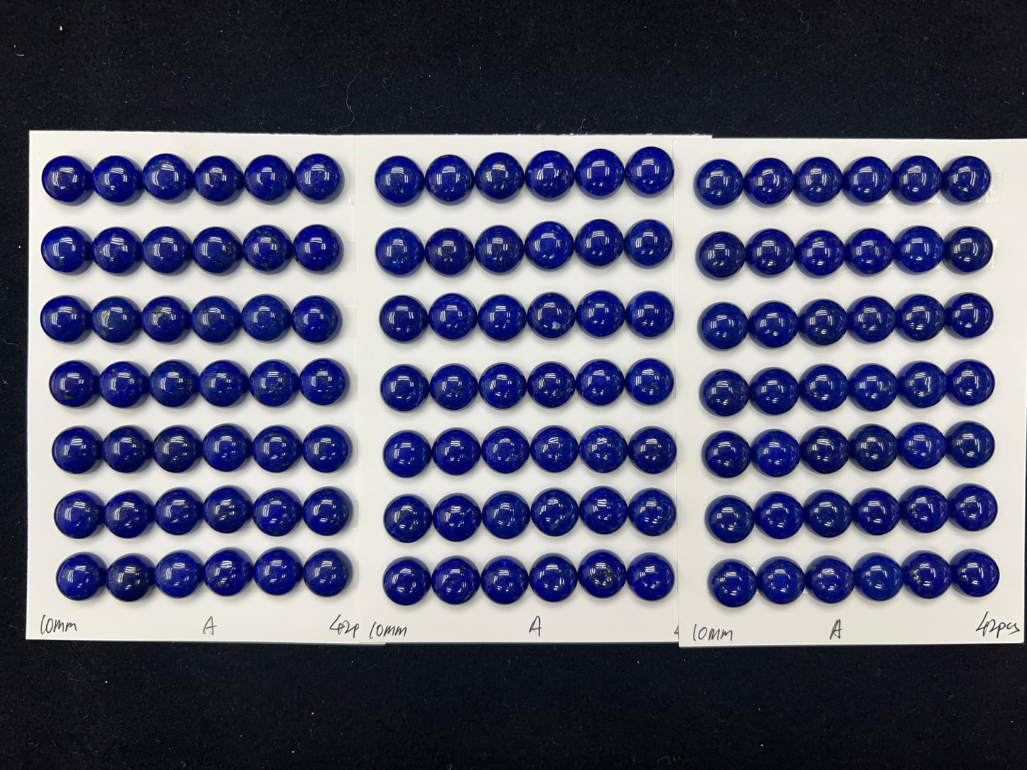 Lapis Round Cab 6mm 10mm A Grade