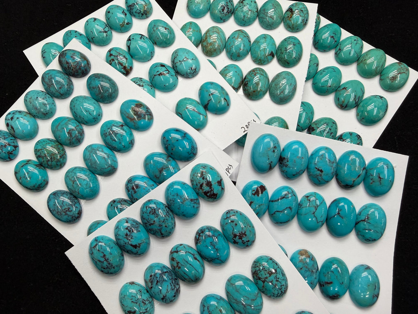 Turquoise Oval Cab 12x16mm 13x18mm 15x20mm