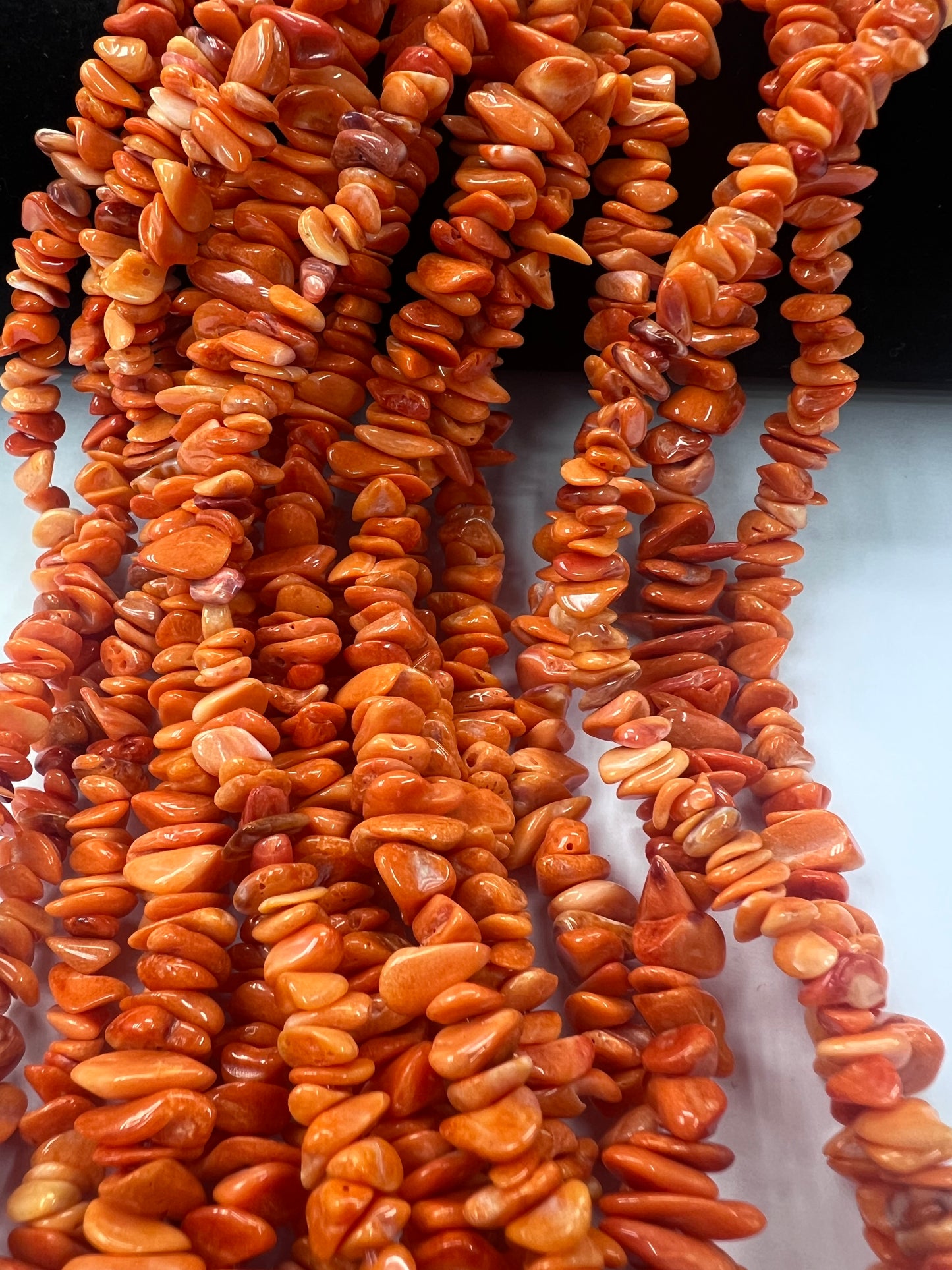 (Red/ Orange) Spiny Oyster Irregular Chips