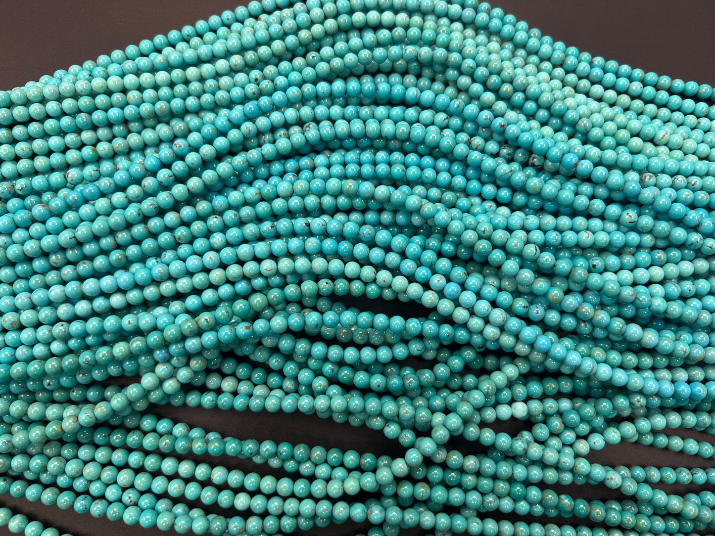 Natural Turquoise Round Bead 5mm