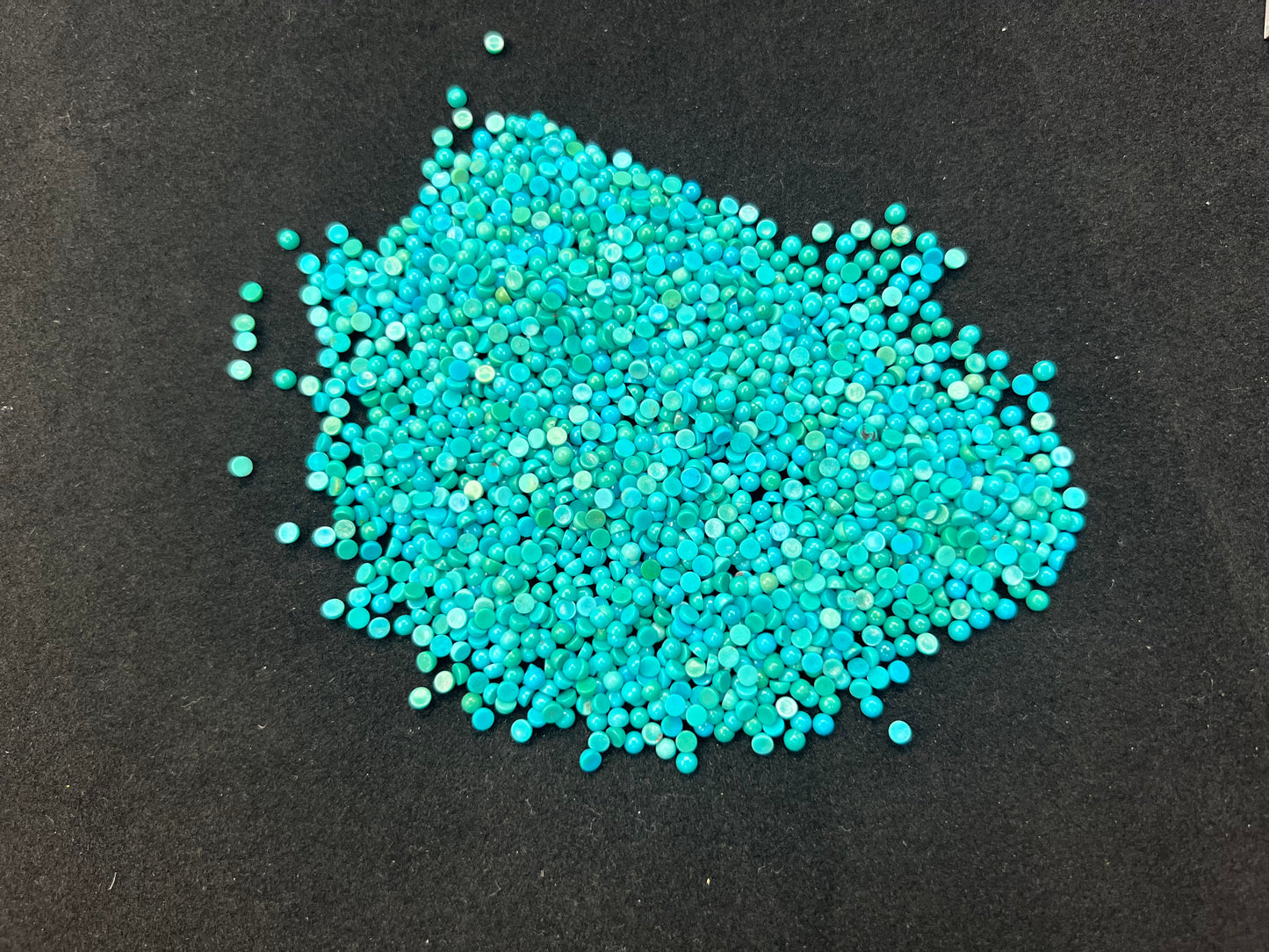 (Top+) Turquoise Round Cab 2mm 3mm