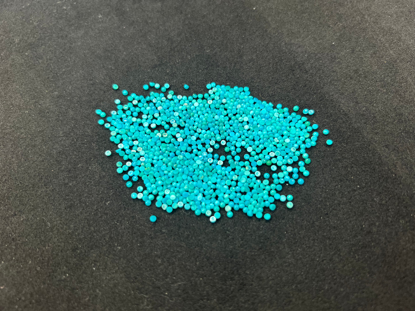 (Top+) Turquoise Round Cab 2mm 3mm
