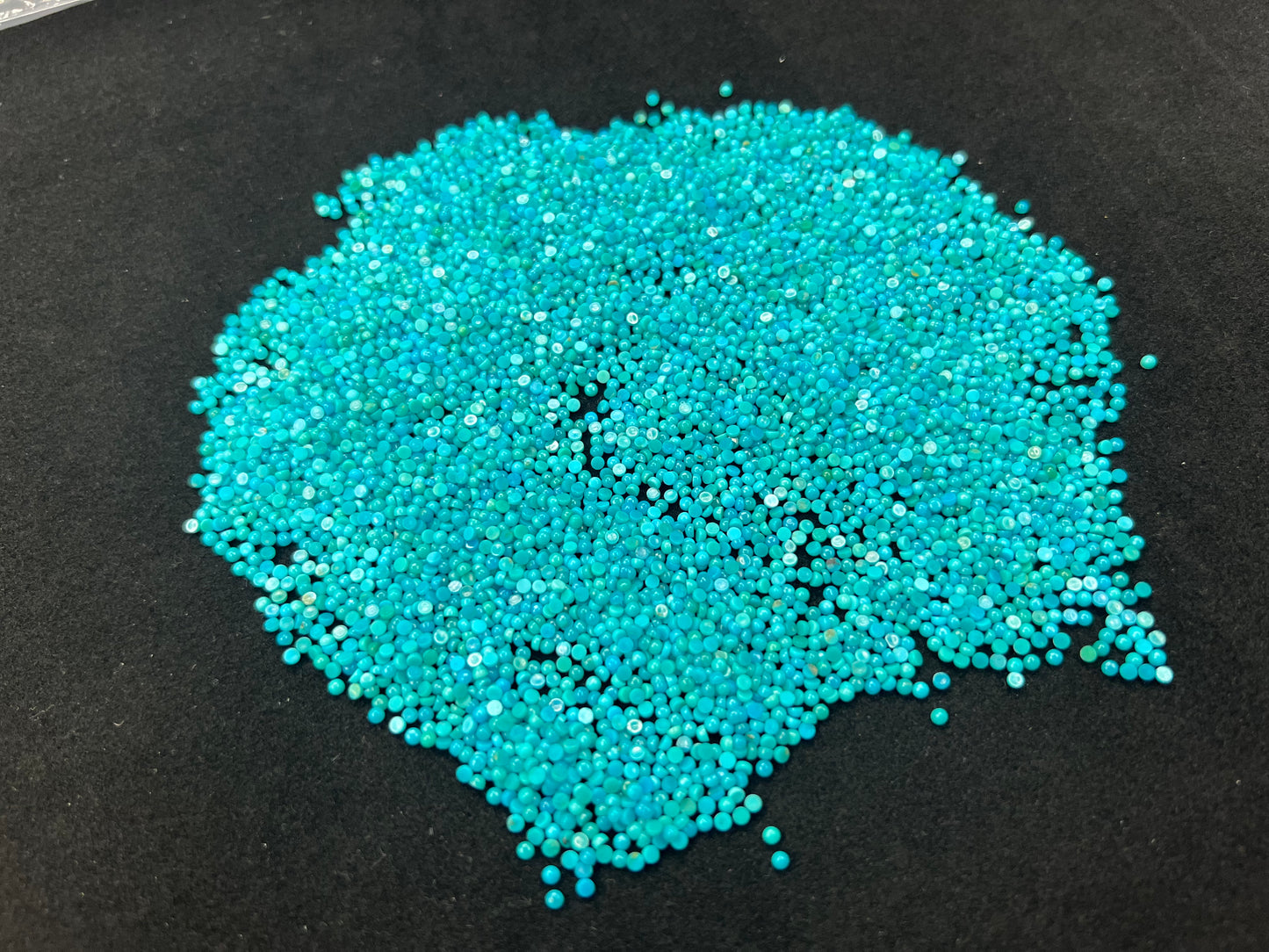 (Top+) Turquoise Round Cab 2mm 3mm
