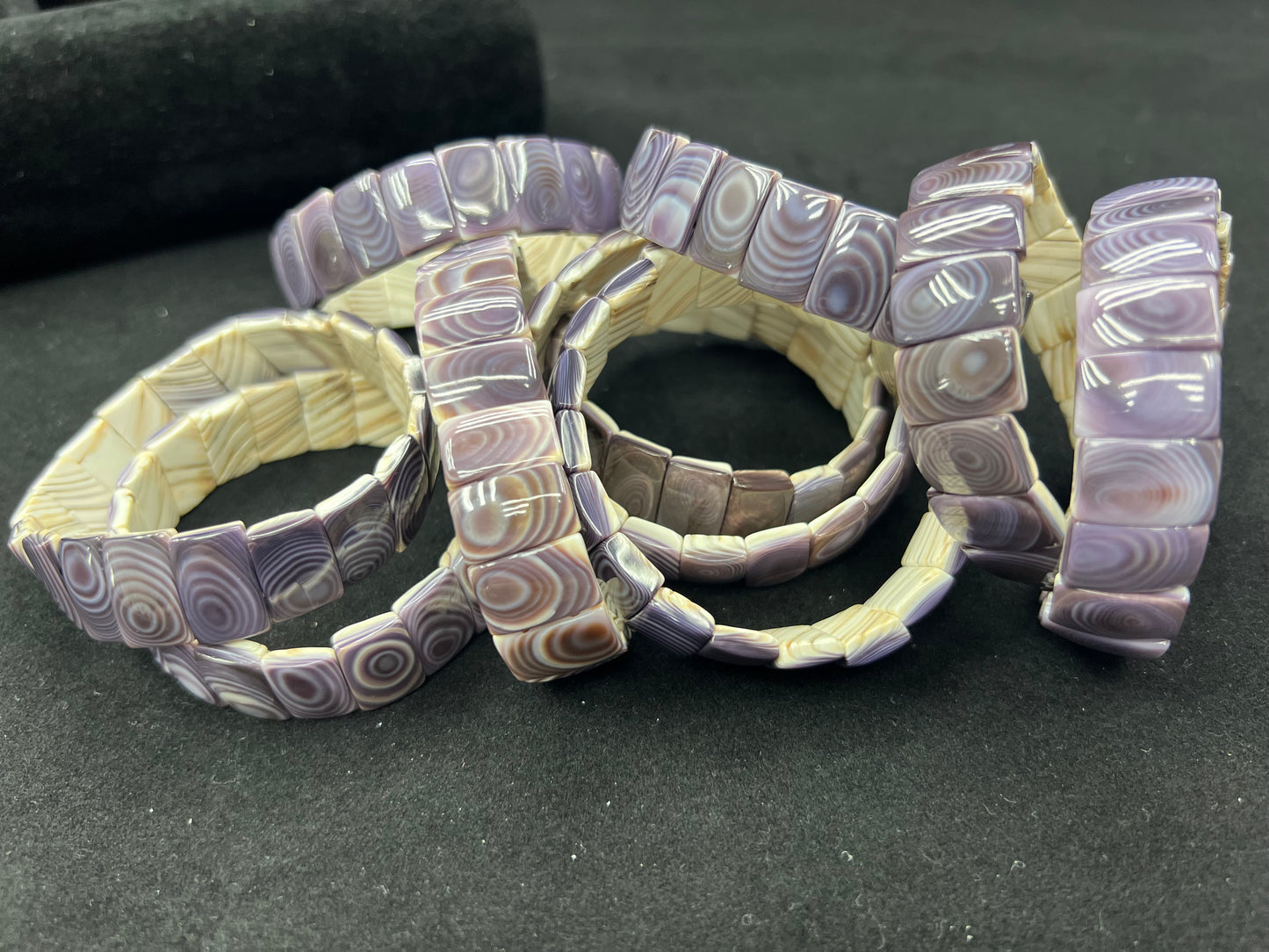 Wampum Rectangle Bracelet 10x15mm