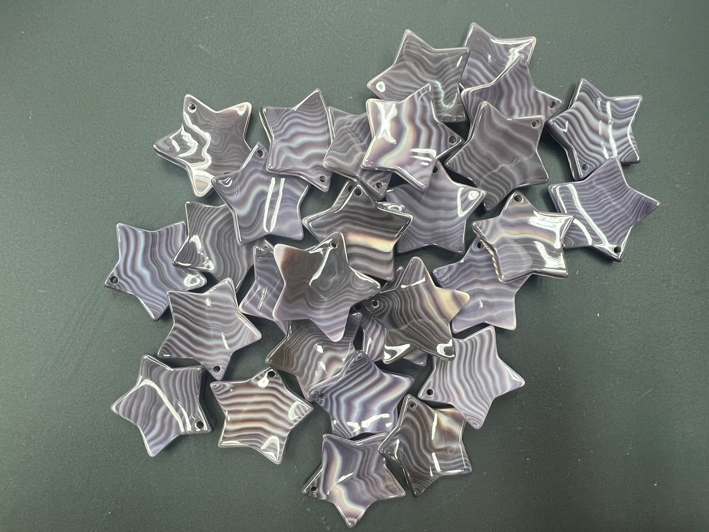 Wampum Shell Star Pendant