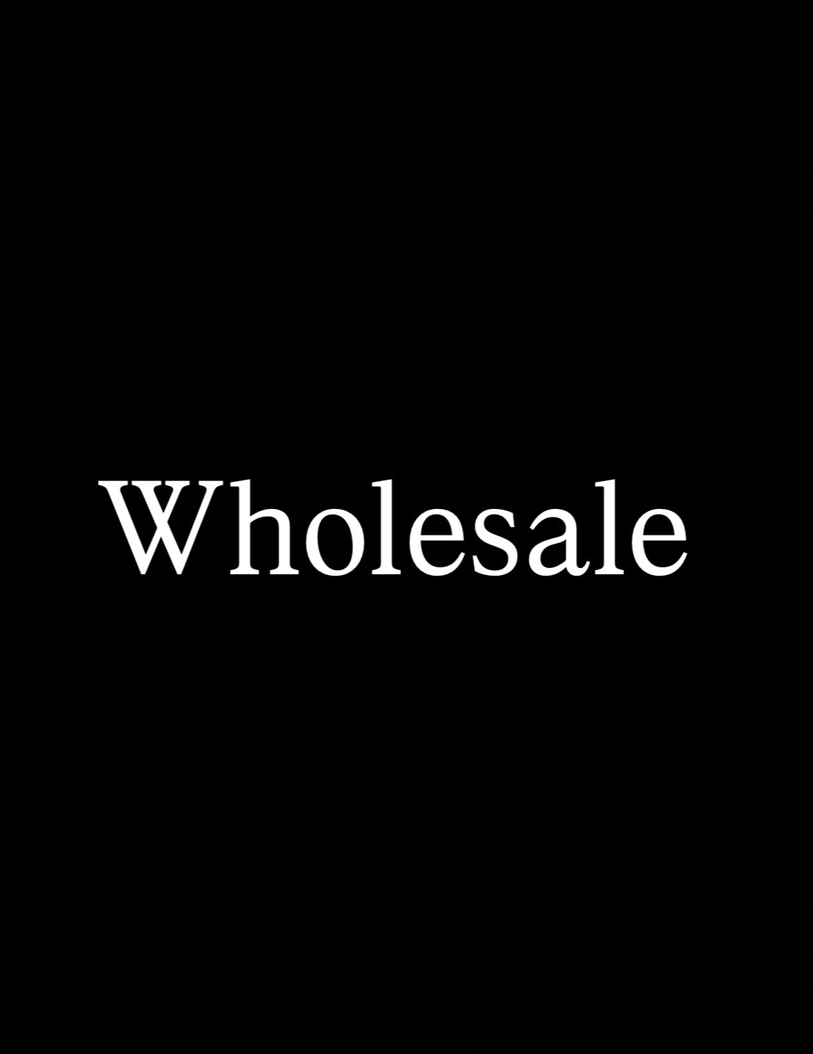 Wholesale Product