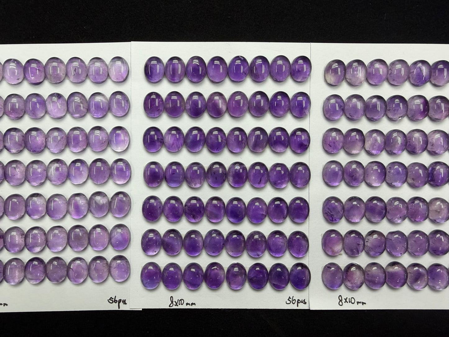 Amethyst Oval Cab 8x10mm