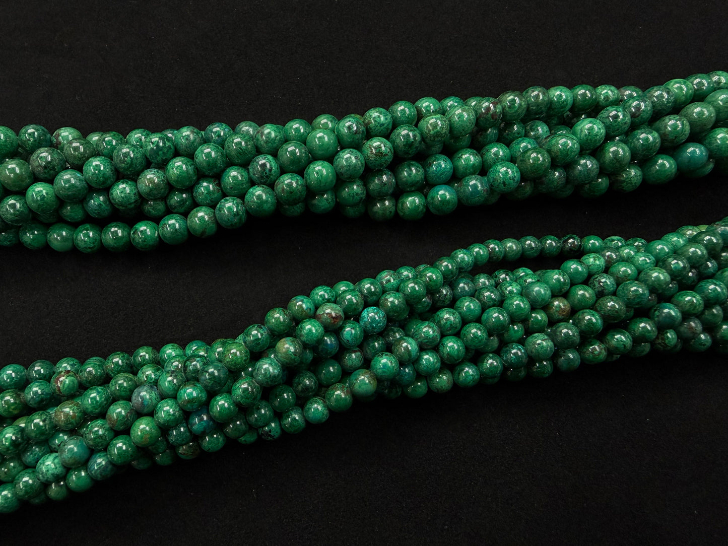 Chrysocolla Round Beads 6mm 8mm