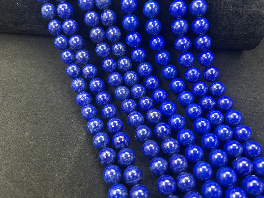 Lapis Round Beads Strand 10mm