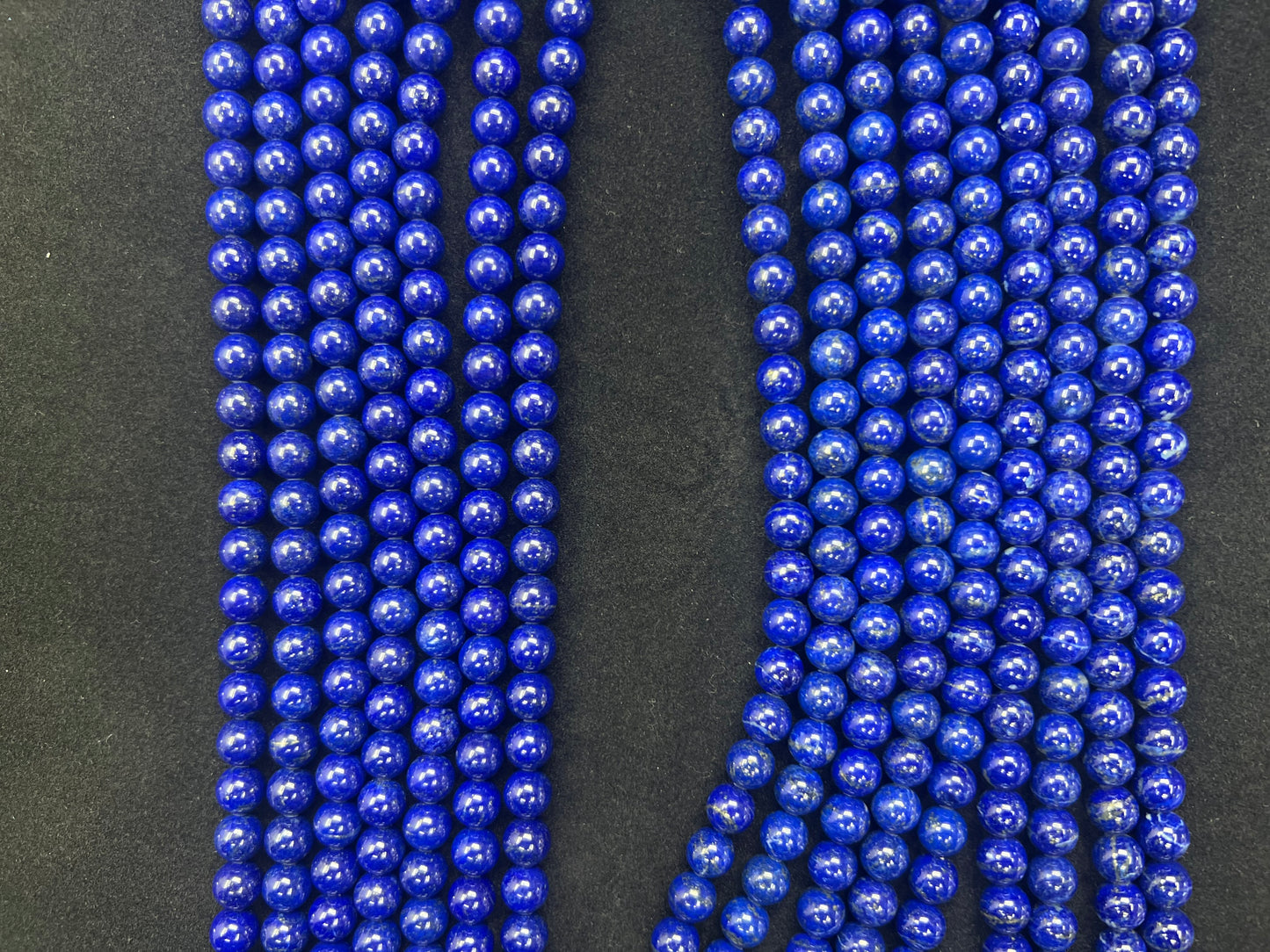 Lapis Round Beads Strand 8mm