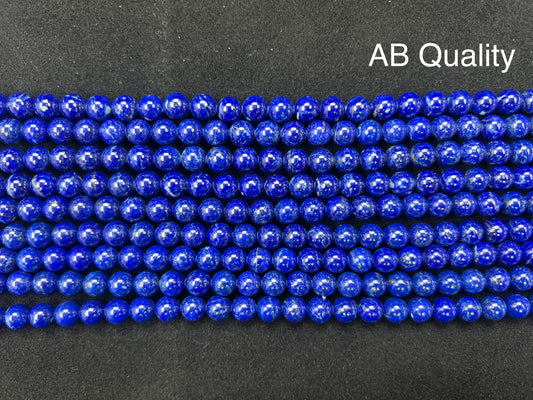 Lapis Round Beads Strand 8mm