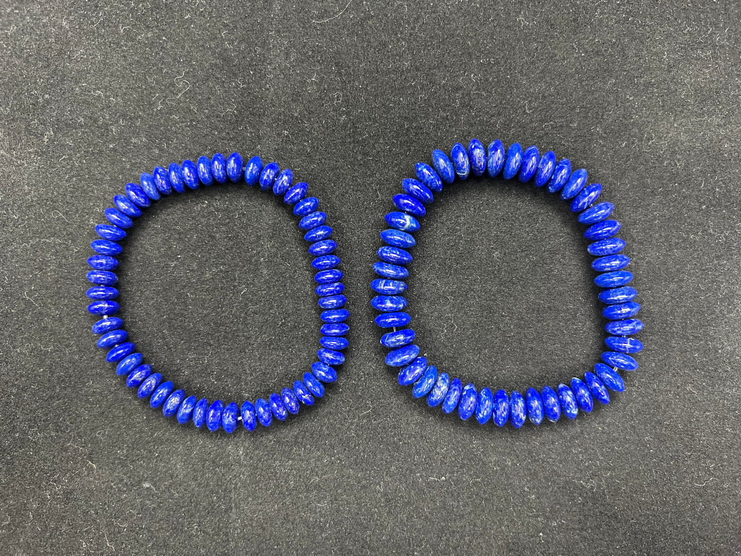 Lapis Roundelle Bracelet 8mm 10mm