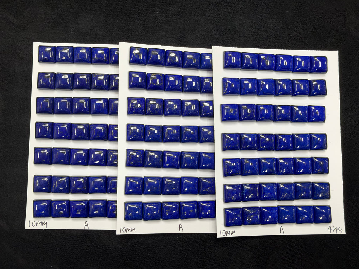 Lapis Square Cab A Grade 8mm 10mm 12mm