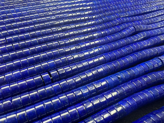 (A+) Lapis Heishi Beads Strand 8mm