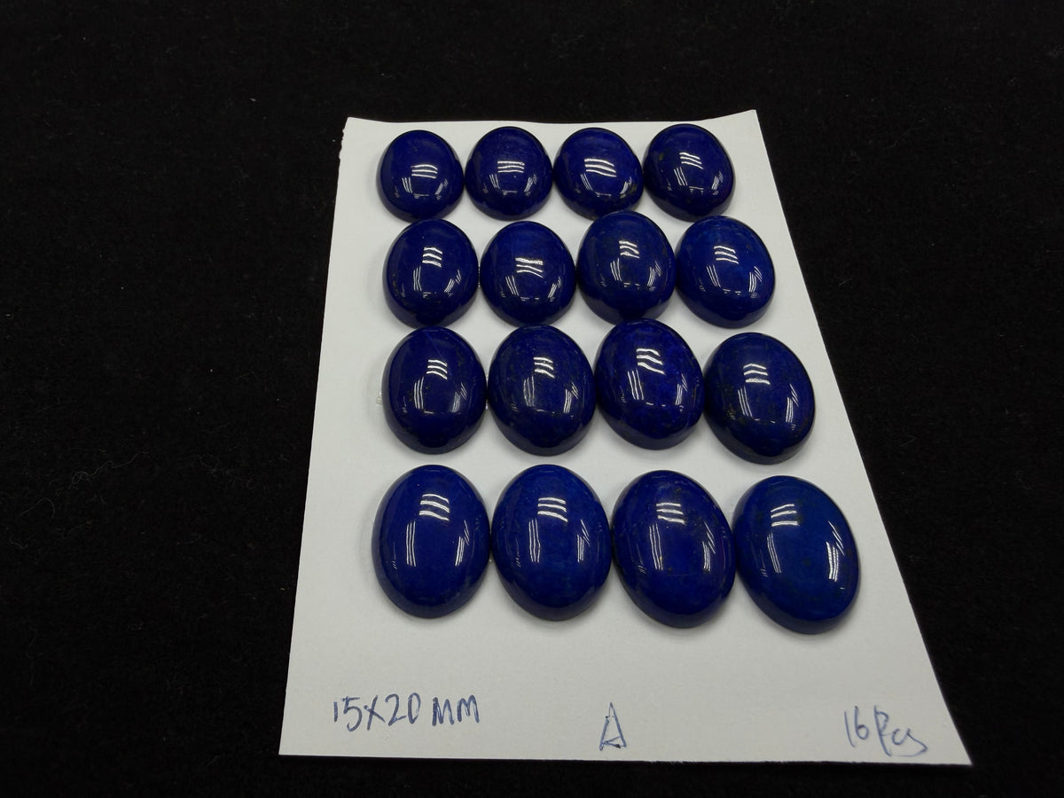 Lapis Oval Cab 15x20mm 12x24mm 15x30mm Grade A