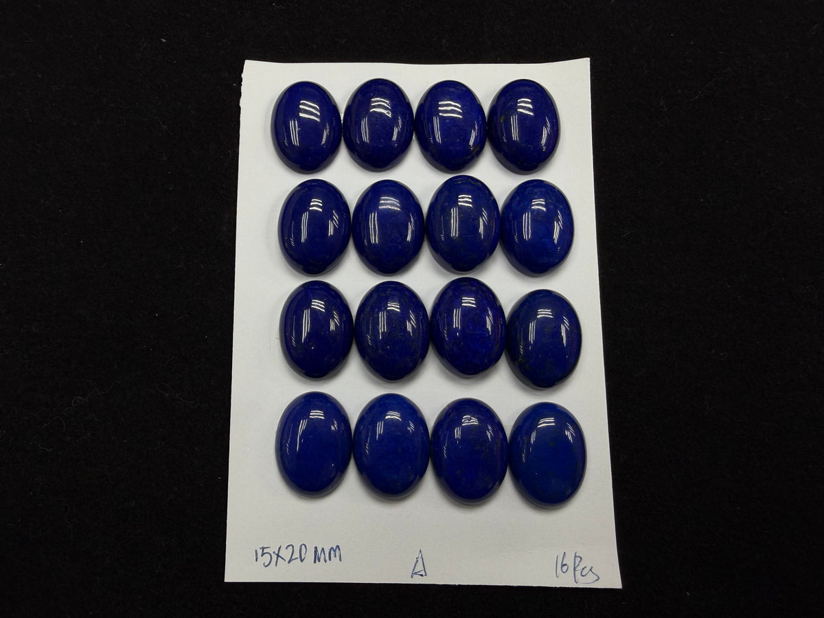 Lapis Oval Cab 15x20mm 12x24mm 15x30mm Grade A