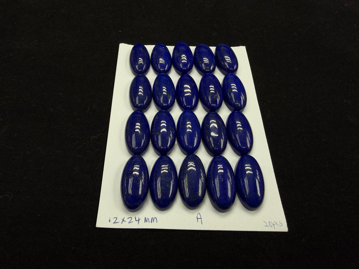 Lapis Oval Cab 15x20mm 12x24mm 15x30mm Grade A