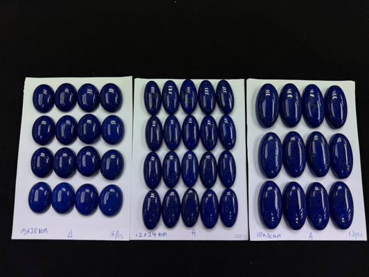 Lapis Oval Cab 15x20mm 12x24mm 15x30mm Grade A