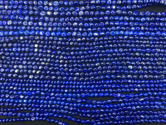 Lapis Tumble Beads Strand