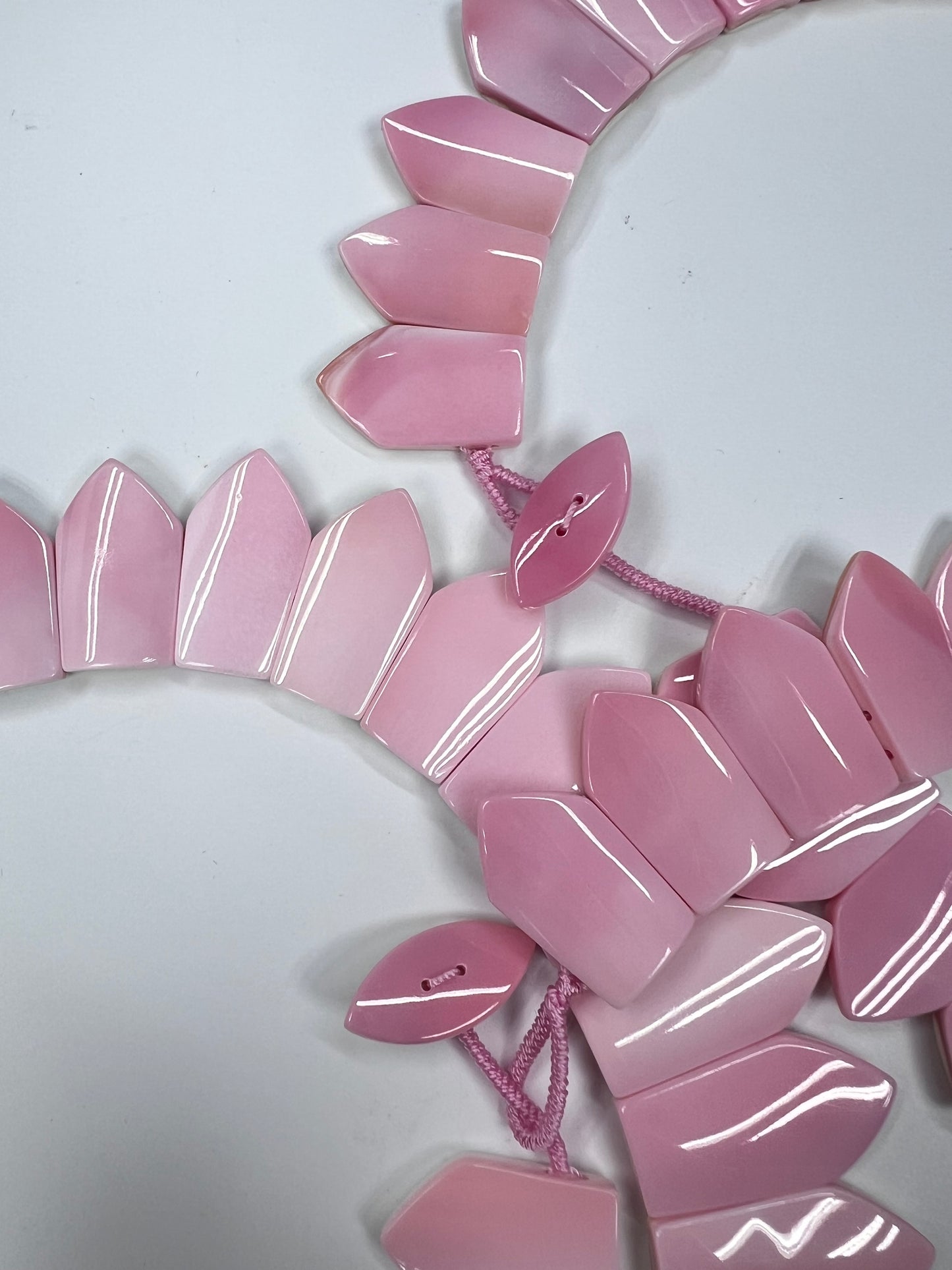 Pink Shell Shoes Shape Necklace