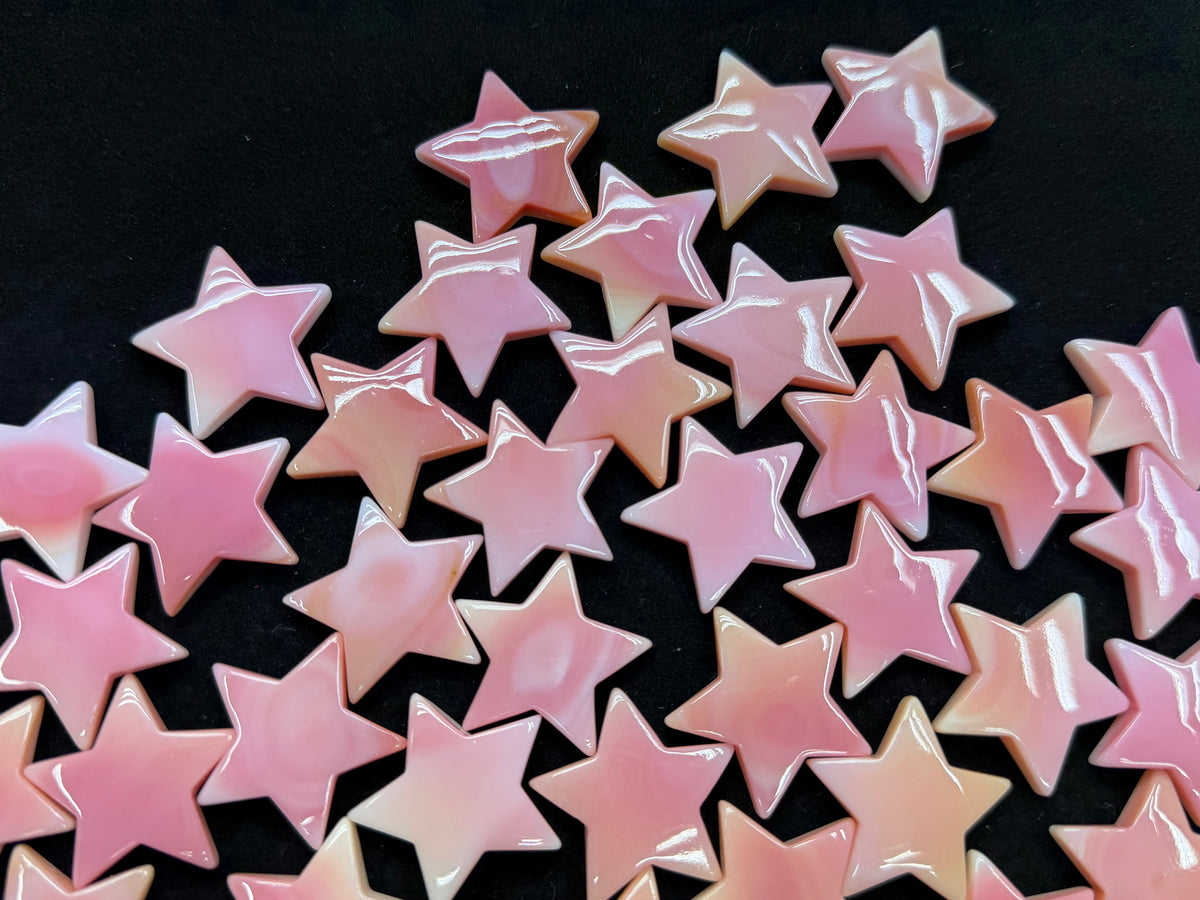 Pink Shell Star Piece 28mm