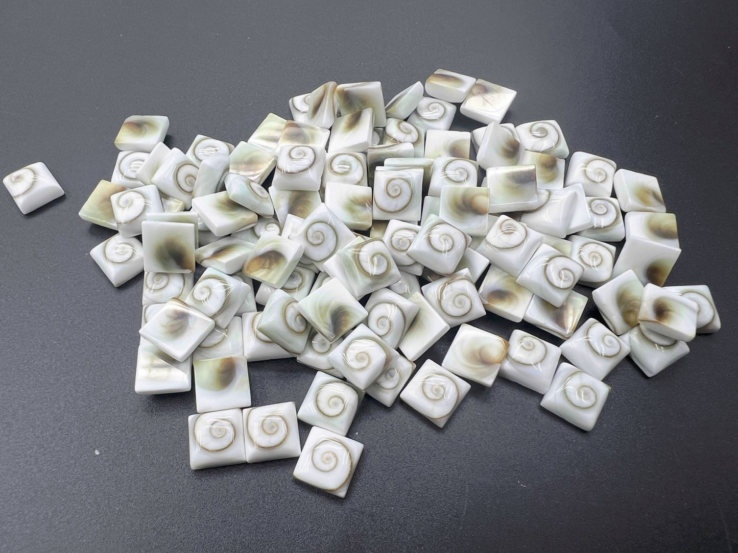 Shiva Eyes Shell Square Cab 8mm