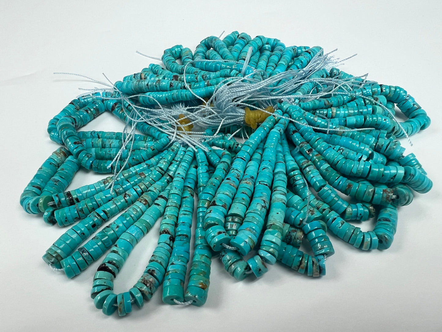 Turquoise Heishi beads Graduated 3mm-6mm (Good/Top Quality)