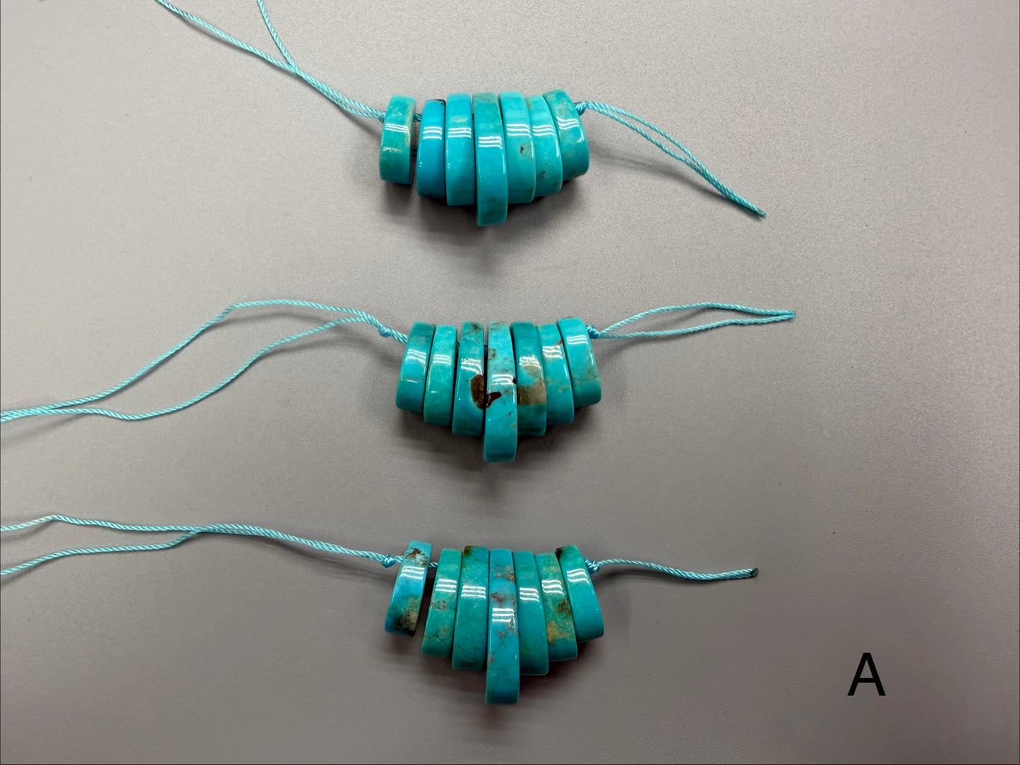Turquoise Jacla Coin 1 Set (7pcs)