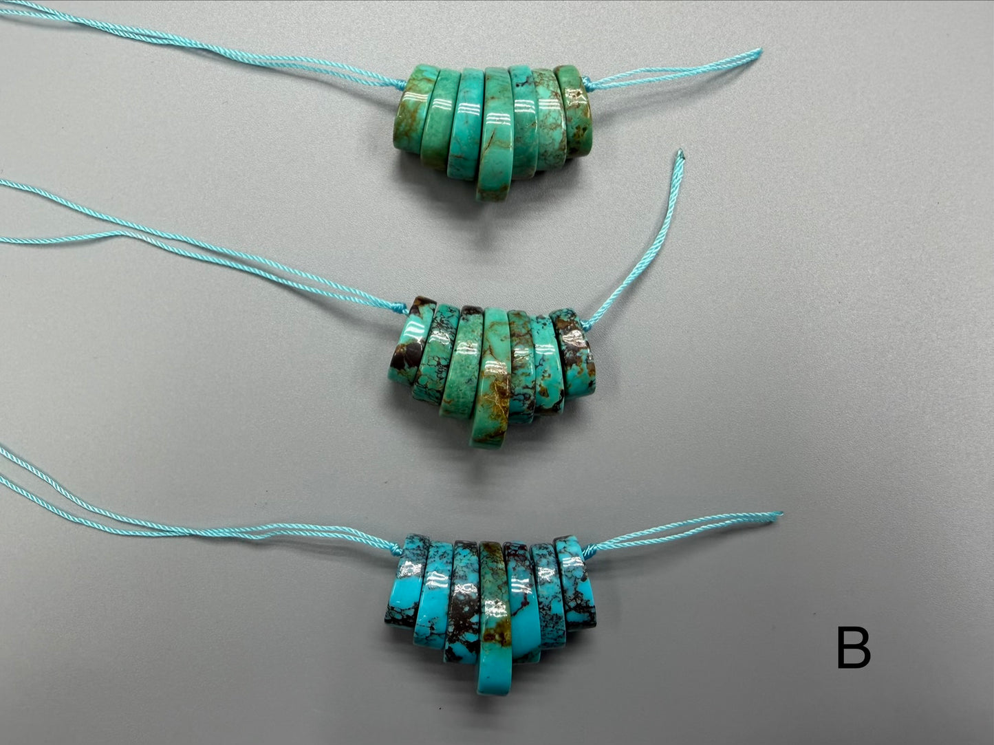 Turquoise Jacla Coin 1 Set (7pcs)