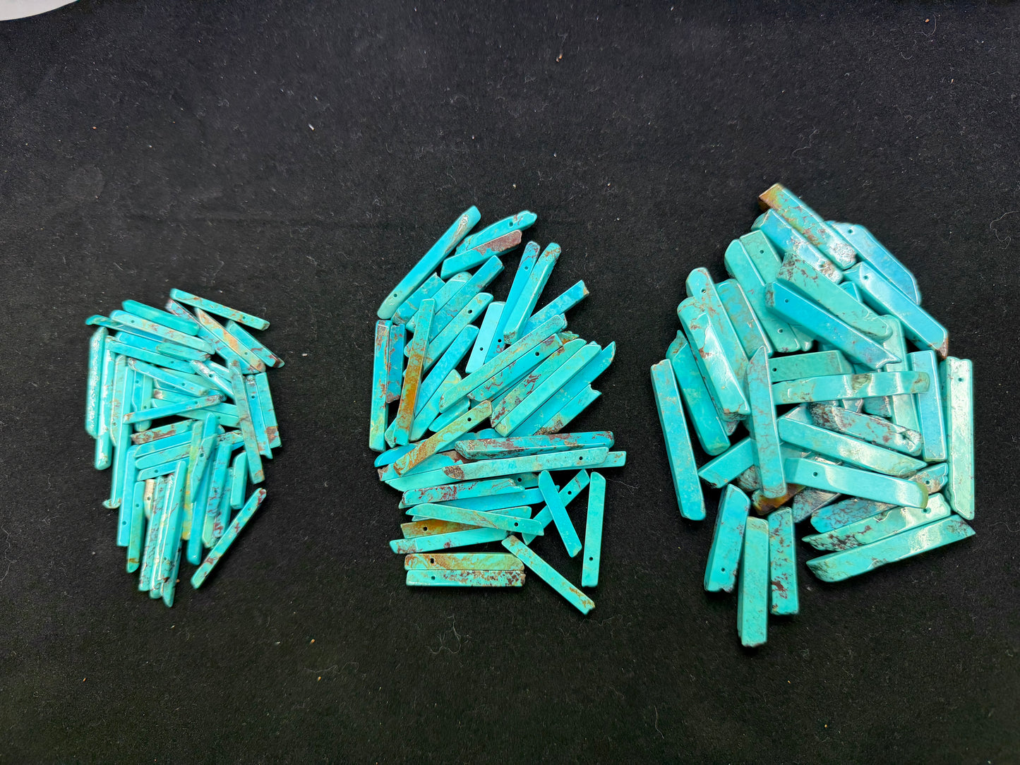 Turquoise Irregular Long Pendant (3/4/6mm)