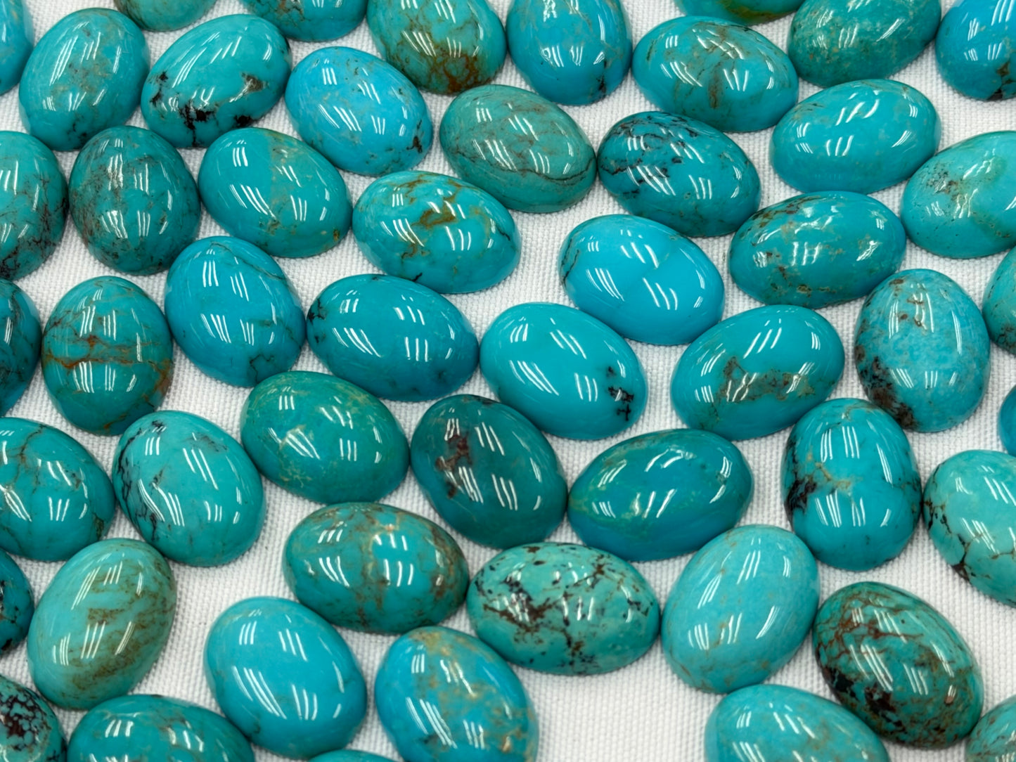 Turquoise Oval Cab 12x16mm 13x18mm 15x20mm