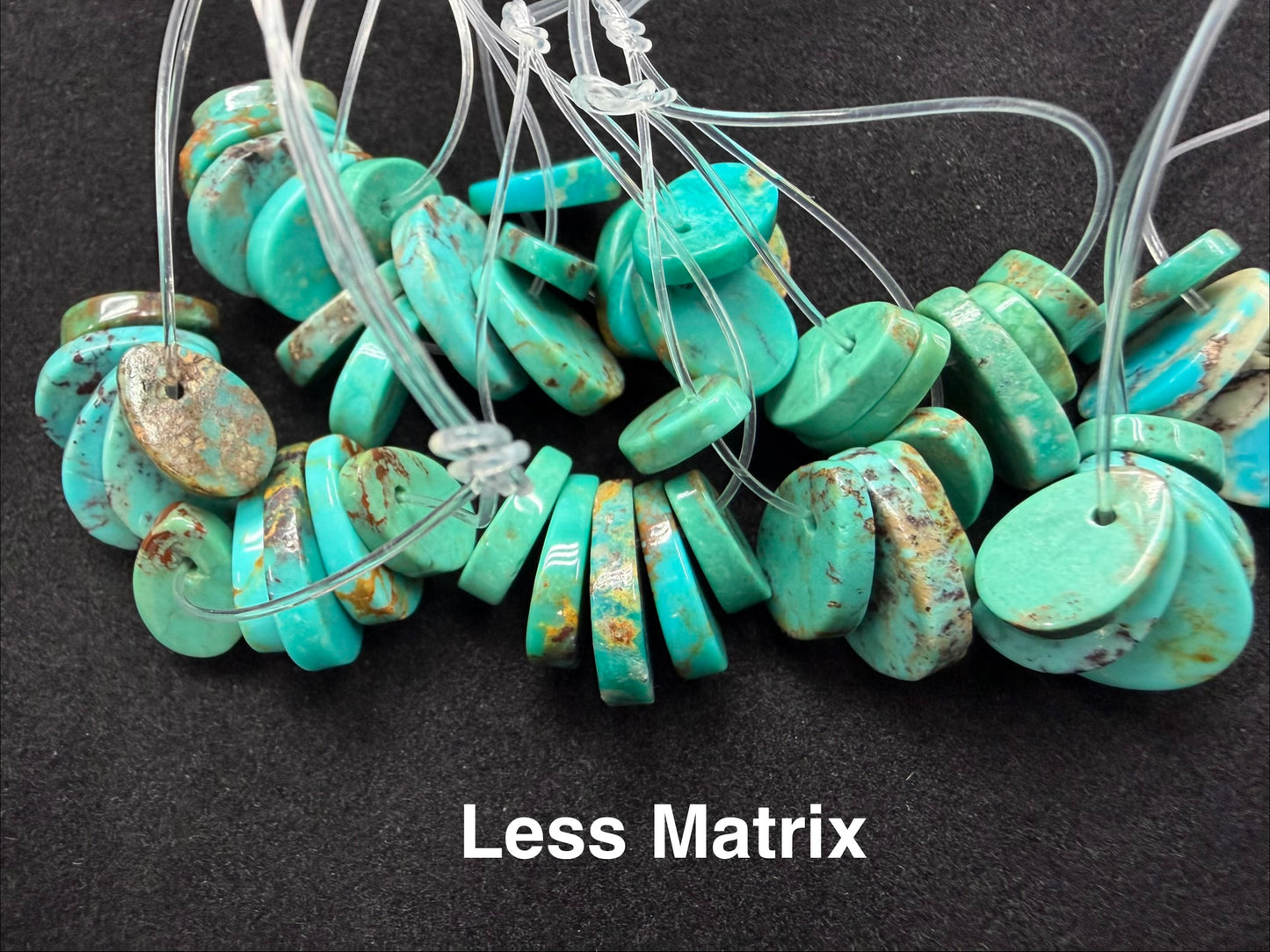 Turquoise Pear Jacla Coin 1 Set (5pcs)