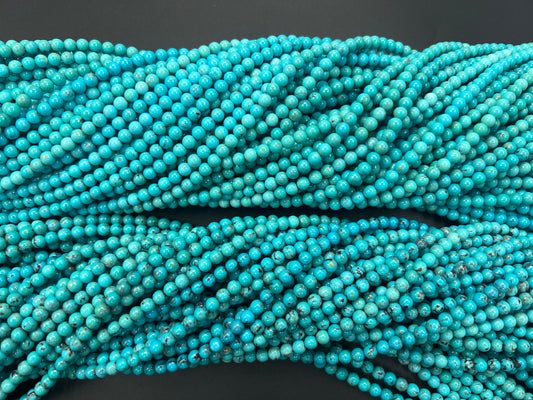 Natural Turquoise Round Bead 5mm