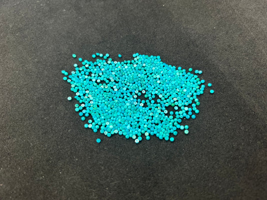 (Top+) Turquoise Round Cab 2mm 3mm